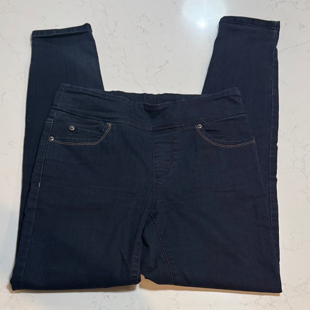 Tribal Dark Blue Skinny Jeans. Size 6.